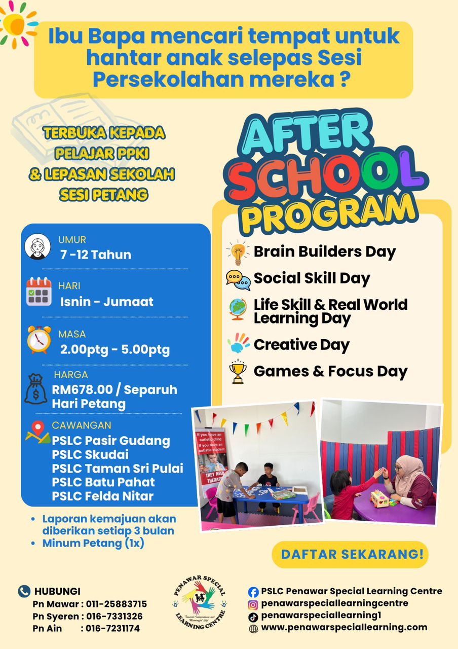 AFTER SCHOOL PROGRAM (THERAPY BASED)