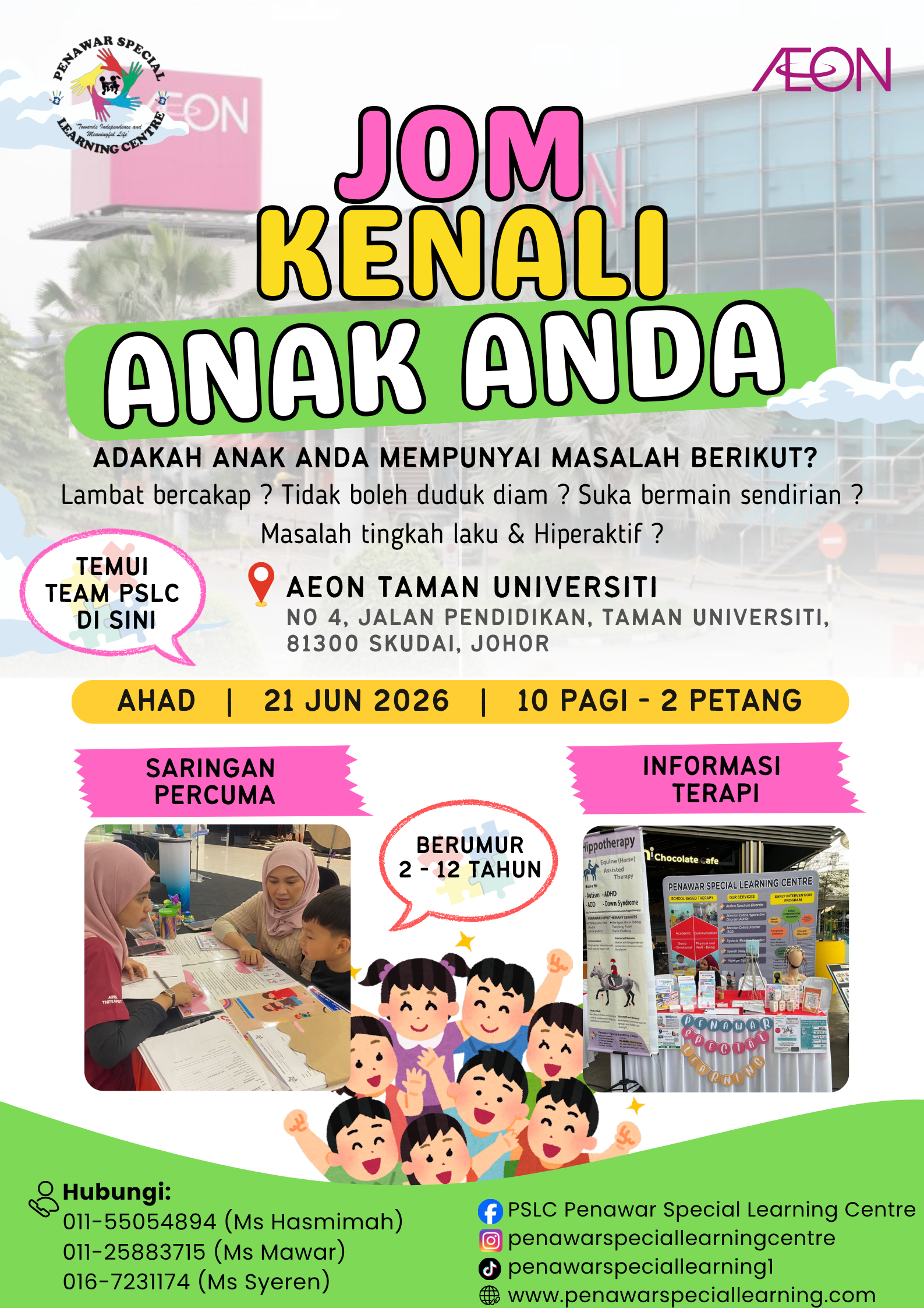 JOM KENALI ANAK ANDA 📣