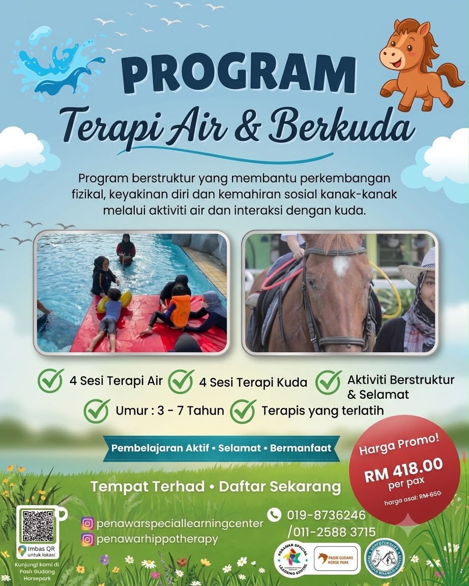 🌟 PROGRAM TERAPI AIR & BERKUDA🌟