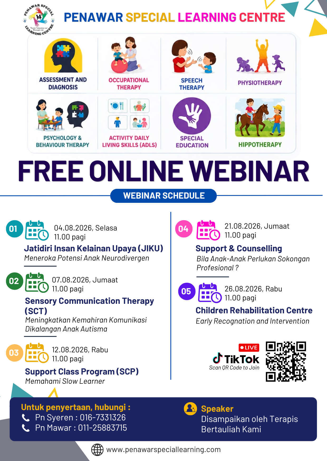 WEBINAR ONLINE PERCUMA
