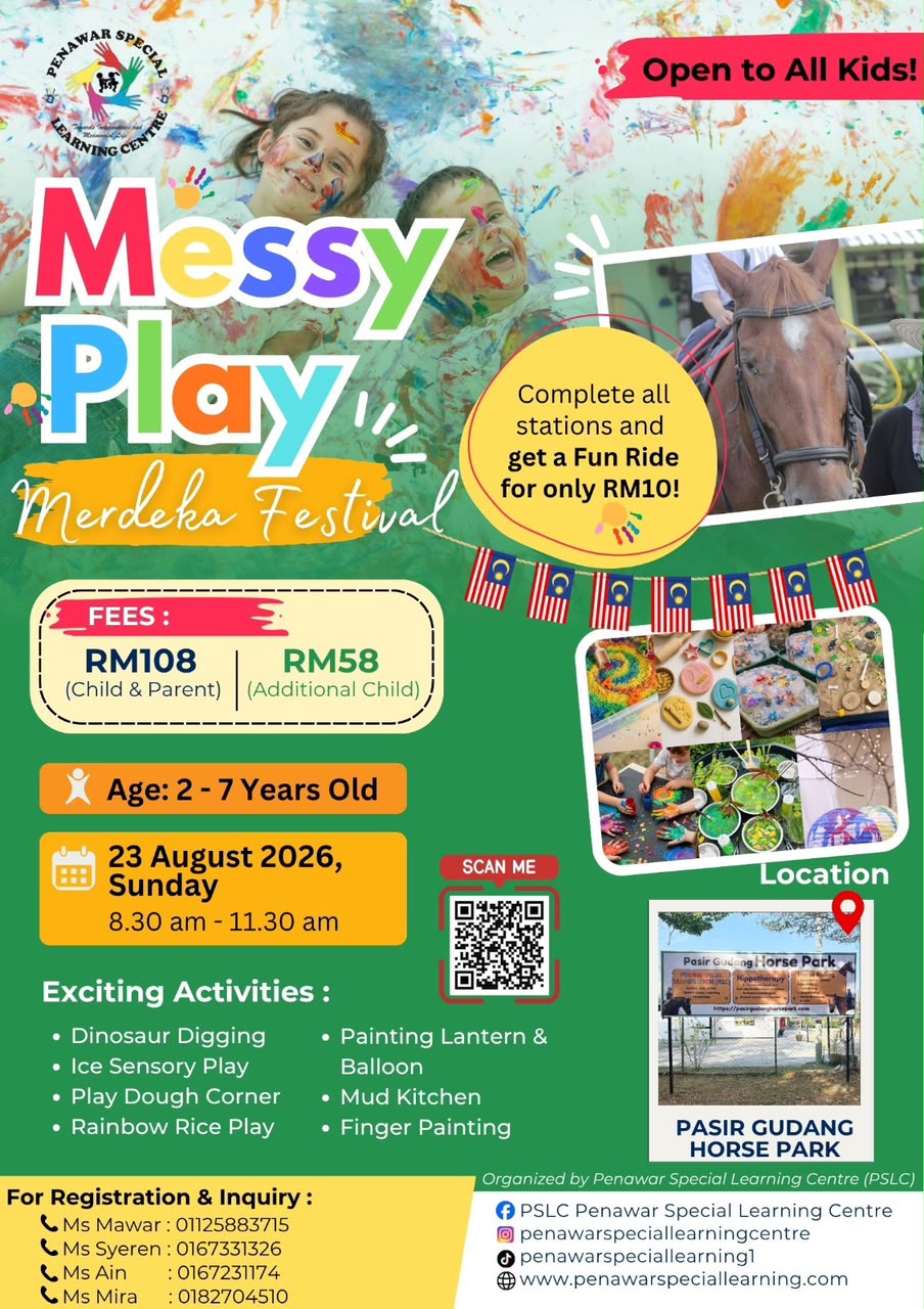 MESSY PLAY MERDEKA FESTIVAL!